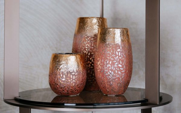 Ваза FLORAL PURE GOLD LS ASIATIDES