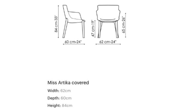 Италиански трапезарен стол MISS ARTIKA WOOD от италианския производител BONALDO