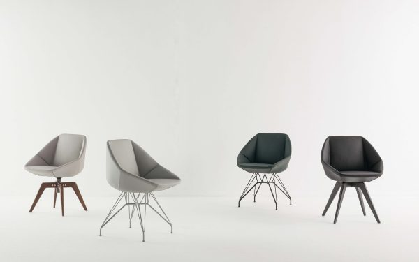 Италиански трапезарен стол STONE SWIVEL от италианския производител BONALDO
