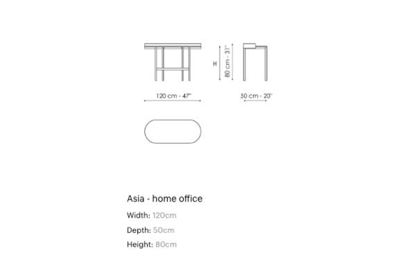 Home office бюро ASIA HOME OFFICE от италианския производител BONALDO