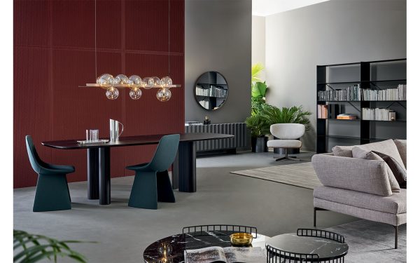Трапезарна маса GEOMETRIC TABLE WOOD от италианския производител BONALDO