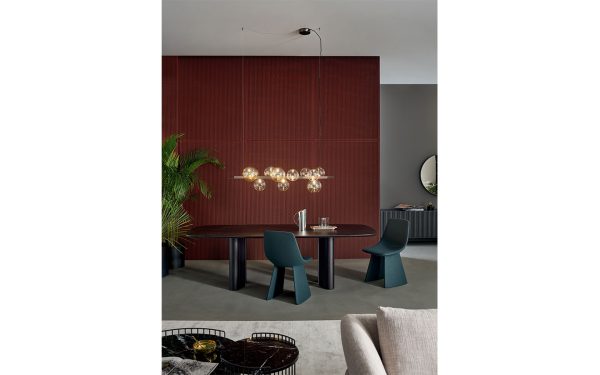 Трапезарна маса GEOMETRIC TABLE WOOD от италианския производител BONALDO