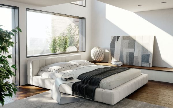 Спалня SQUARING BED от италианския производител BONALDO