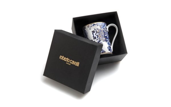 Порцеланова чаша/Мъг Azulejos Roberto Cavalli Home Luxury Tableware - Stolbg.com