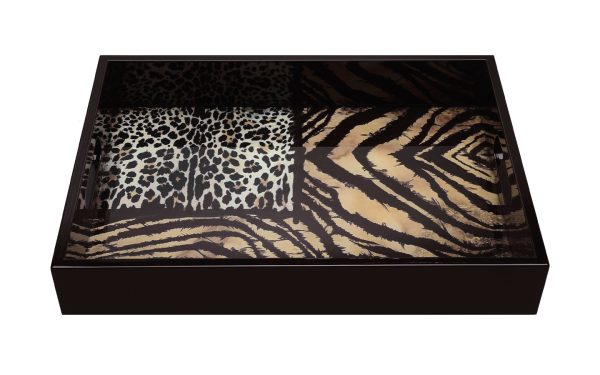 Поднос Bandiera Medium Roberto Cavalli Home Luxury Tableware - Stolbg.com