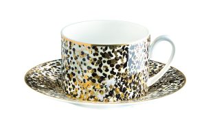 Чаша за чай с чинийка Camouflage Roberto Cavalli Home Luxury Tableware - Stolbg.com