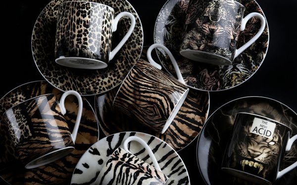Подаръчен комплект за кафе Collection Zero Roberto Cavalli Home Luxury Tableware - Stolbg.com
