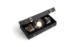 Подаръчен комплект за кафе Freedom, Сет от 4 части Roberto Cavalli Home Luxury Tableware - Stolbg.com