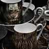 Подаръчен комплект за кафе Collection Zero, Сет от 12 части Roberto Cavalli Home Luxury Tableware - Stolbg.com