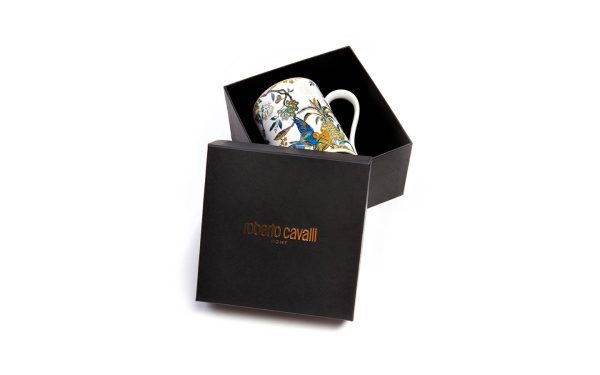 Порцеланова чаша/Мъг Flowers Hawaii Roberto Cavalli Home Luxury Tableware - Stolbg.com