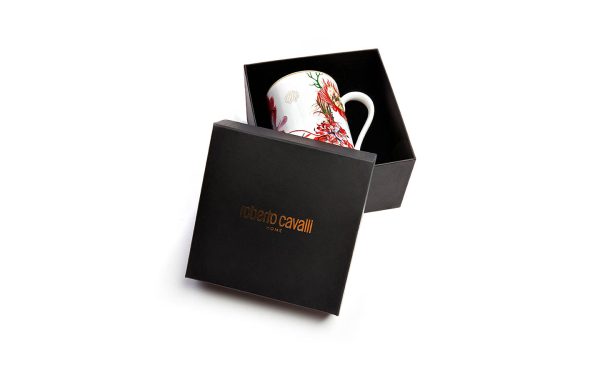 Порцеланова чаша/Мъг Flowers Polynesia Roberto Cavalli Home Luxury Tableware - Stolbg.com