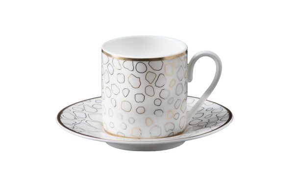 Подаръчен комплект за кафе Giraffa, Сет от 4 части Roberto Cavalli Home Luxury Tableware - Stolbg.com