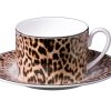 Подаръчен комплект за чай Jaguar, Сет от 4 части Roberto Cavalli Home Luxury Tableware - Stolbg.com