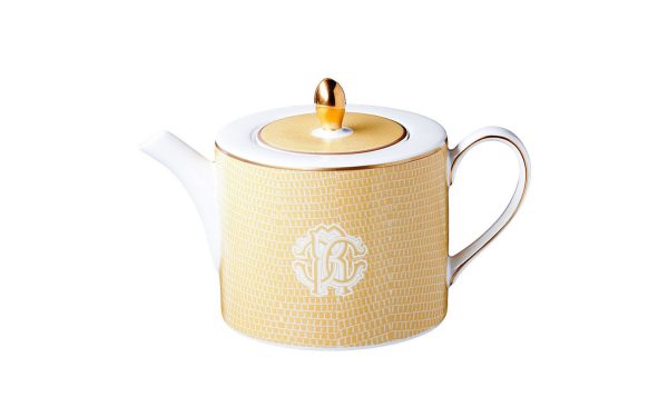 Чайник/Кана за кафе Lizzard Gold Roberto Cavalli Home Luxury Tableware - Stolbg.com