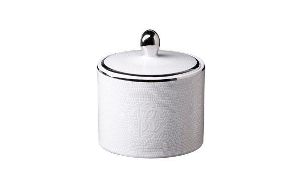Захарница Lizzard Platin Roberto Cavalli Home Luxury Tableware - Stolbg.com