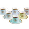 Подаръчен комплект за кафе Lizzard Sunrise, Сет от 12 части Roberto Cavalli Home Luxury Tableware - Stolbg.com