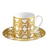 Подаръчен комплект за кафе Monogram Gold, Сет от 4 части Roberto Cavalli Home Luxury Tableware - 2 - Stolbg.com