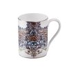Порцеланова чаша/Мъг Palazzo Pitti Platin Roberto Cavalli Home Luxury Tableware - Stolbg.com