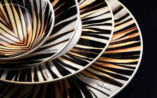 Порцеланова чаша/Мъг Ray of Gold Roberto Cavalli Home Luxury Tableware - Stolbg.com