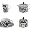 СЕРВИЗ ЗА ЧАЙ ZEBRAGE, СЕТ ОТ 9 ЧАСТИ Roberto Cavalli Home Luxury Tableware