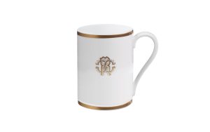 Порцеланова чаша/Мъг Silk Gold Roberto Cavalli Home Luxury Tableware - Stolbg.com
