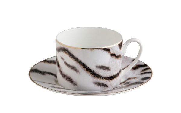 Чаша за чай с чинийка Tiger Roberto Cavalli Home Luxury Tableware - Stolbg.com