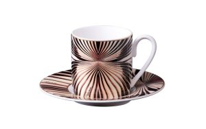 Подаръчен комплект за кафе Tigress Gold, Сет от 4 части Roberto Cavalli Home Luxury Tableware - Stolbg.com