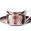 Подаръчен комплект за чай Tigress Gold, Сет от 4 части Roberto Cavalli Home Luxury Tableware - Stolbg.com