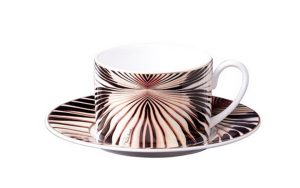 Подаръчен комплект за чай Tigress Gold, Сет от 4 части Roberto Cavalli Home Luxury Tableware - Stolbg.com