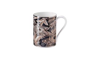 Порцеланова чаша/Мъг Tropical Jungle Black - Limited Edition Roberto Cavalli Home Luxury Tableware - Stolbg.com