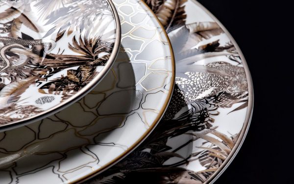 Колекция Tropical Jungle White Roberto Cavalli Home Luxury Tableware - Stolbg.com