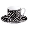 Подаръчен комплект за кафе Zebra, Сет от 4 части Roberto Cavalli Home Luxury Tableware - Stolbg.com