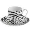 Чаша за кафе с чинийка Zebrage Roberto Cavalli Home Luxury Tableware - Stolbg.com