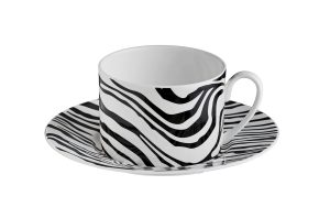 Подаръчен комплект за чай Zebrage, Сет от 4 части Roberto Cavalli Home Luxury Tableware - Stolbg.com