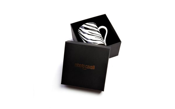 Порцеланова чаша/Мъг Zebrage Roberto Cavalli Home Luxury Tableware - Stolbg.com