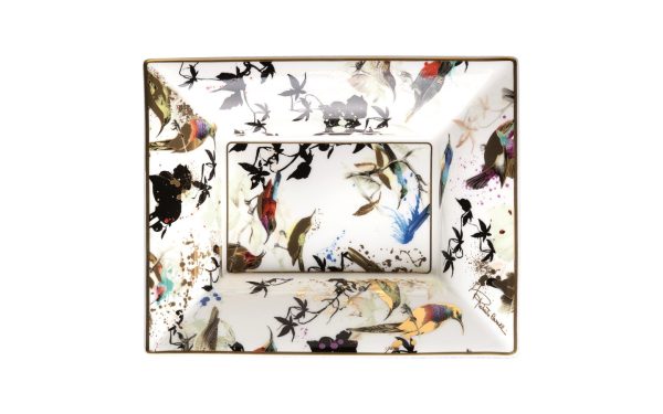 Vide Poche Grande Gargen's Birds Roberto Cavalli Home Luxury Tableware - Stolbg.com