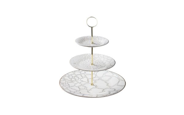 Поднос на три нива Giraffa Roberto Cavalli Home Luxury Tableware - Stolbg.com