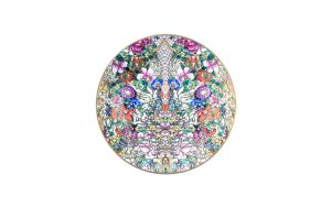 Чиния 21,5 см Golden Flowers Roberto Cavalli Home Luxury Tableware - Stolbg.com