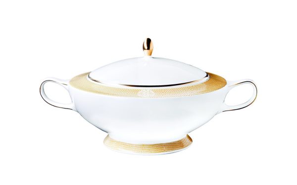 Супник Lizzard Gold Roberto Cavalli Home Luxury Tableware - Stolbg.com