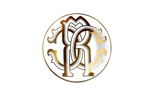Чиния 15,5 см Monogram Gold Roberto Cavalli Home Luxury Tableware - Stolbg.com