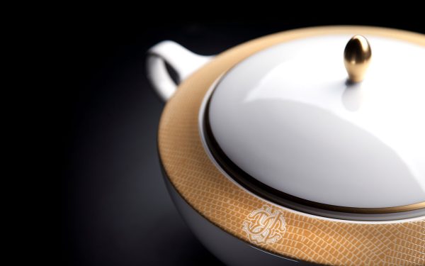 СЕРВИЗ LIZZARD GOLD, СЕТ ОТ 41 ЧАСТИ Roberto Cavalli Home Luxury Tableware - Stolbg.com