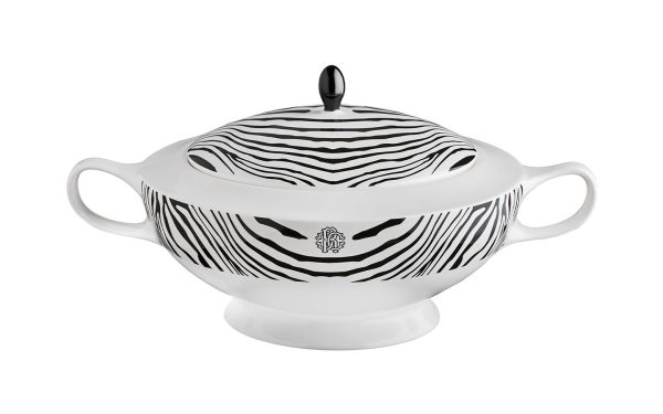 СЕРВИЗ ZEBRAGE, СЕТ ОТ 41 ЧАСТИ Roberto Cavalli Home Luxury Tableware - Stolbg.com
