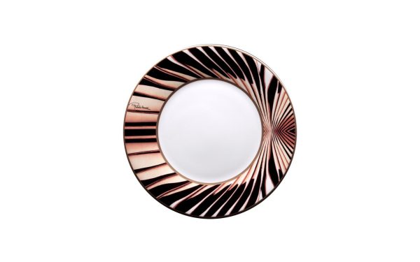 Чиния 21,5 см Tigress Gold Roberto Cavalli Home Luxury Tableware - Stolbg.com