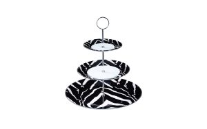 Поднос на три нива Zebra Roberto Cavalli Home Luxury Tableware - Stolbg.com