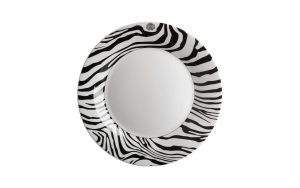 Дълбока чиния 22 см Zebrage Roberto Cavalli Home Luxury Tableware - Stolbg.com