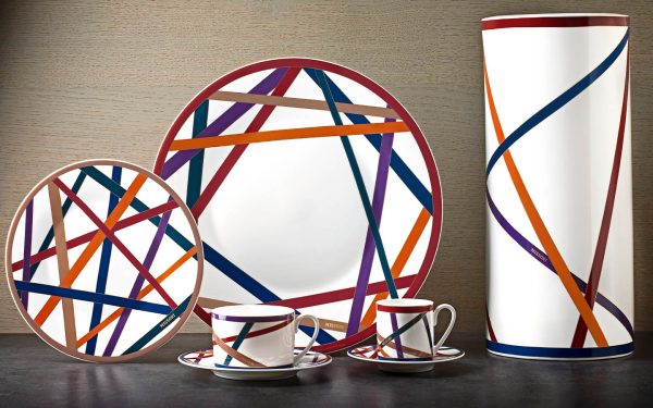 Висока ваза Nastri Multicolor Missoni Home - 3 - Stolbg.com