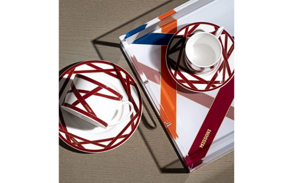 Подложна чиния 32 см Nastri Bordeaux Missoni Home - 1 - Stolbg.com