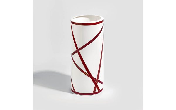 Висока ваза Nastri Bordeaux Missoni Home - 1 - Stolbg.com