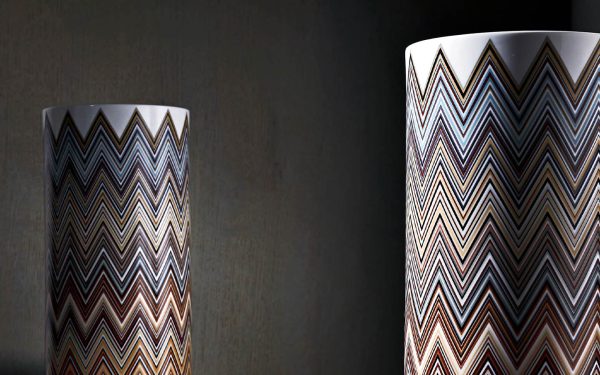Висока ваза Zig Zag Jarris 148 Missoni Home - 5 - Stolbg.com