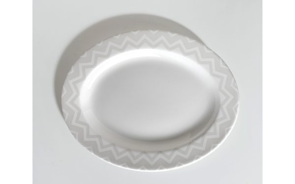 Голямо плато Zig Zag White Missoni Home - 1 - Stolbg.com